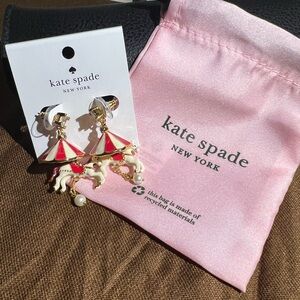 Kate Spade Carousel Earrings - new w/dust bag